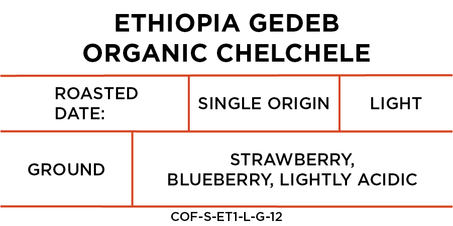 Ethiopia Gedeb Organic Chelchele